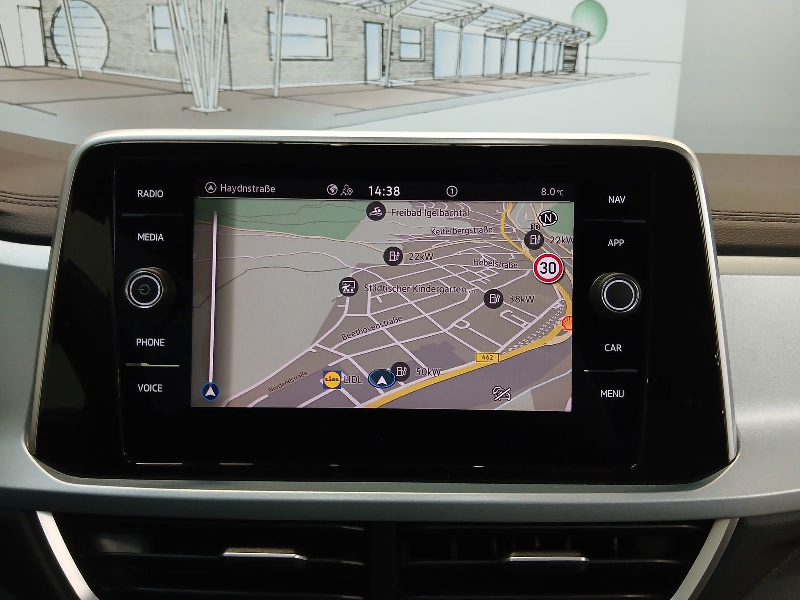 Fahrzeugabbildung Volkswagen T-Roc Cabrio Goal +ACC+LED+Travel-Ass.+Park-Ass.