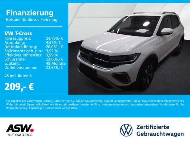 Volkswagen T-Cross Style 1.0 TSI DSG LED NAVI PDC SHZ VC