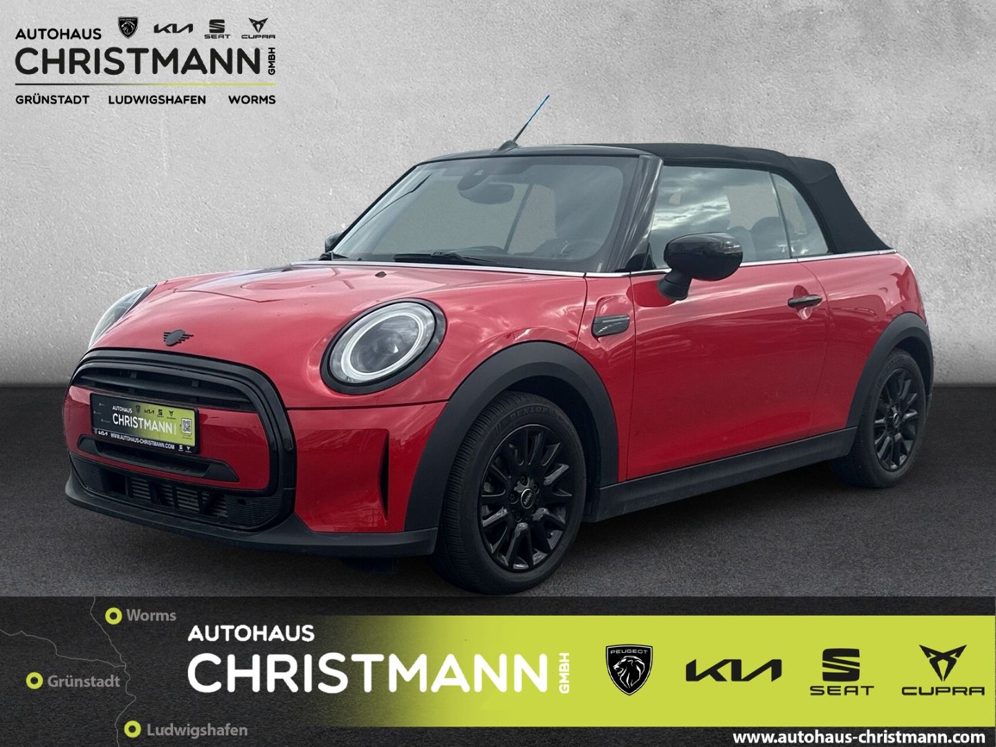 Fahrzeugabbildung MINI One Cabrio Cooper Classic Trim El. Verdeck LED M