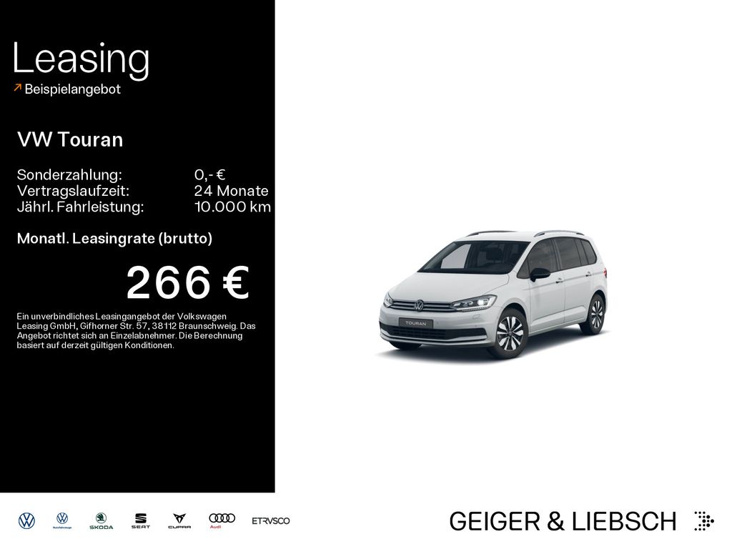 Volkswagen Touran 1.5 TSI DSG GOAL*7-SITZER*IQ.LIGHT*AHK*SH