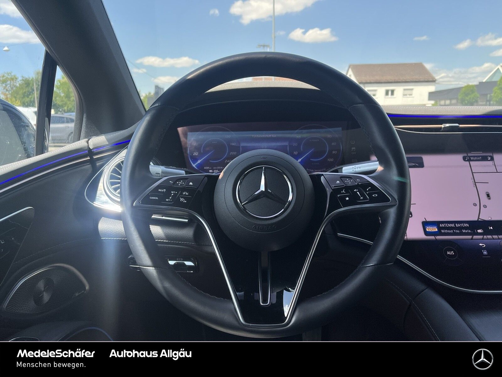 Mercedes-Benz EQS 580 4M Advanced Night 20 Hyper Pano AHK 360 foto 11
