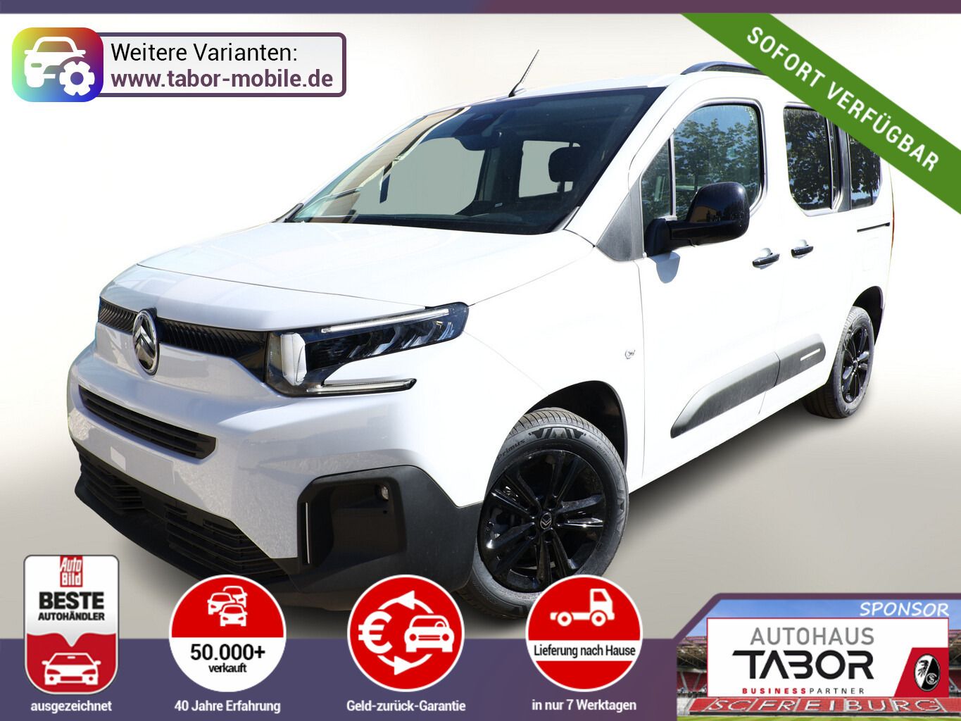 Citroën Berlingo PKW MAX Nav Keyl Kam PrivG UVP-28%*