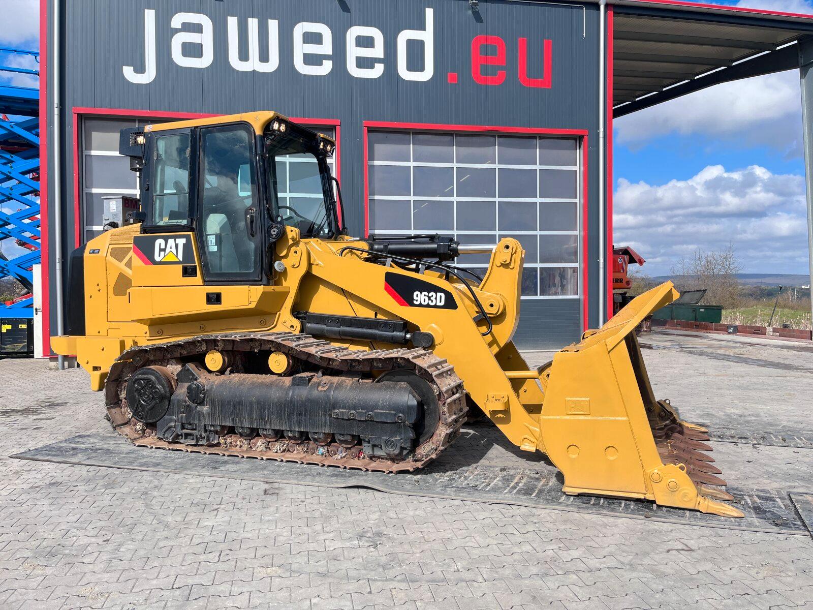 CAT 963D Laderaupe / Schutz Belüftung