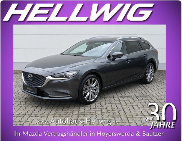 Mazda 6 Kombi 2.5l Takumi GSD Nappaleder Schwarz Bose