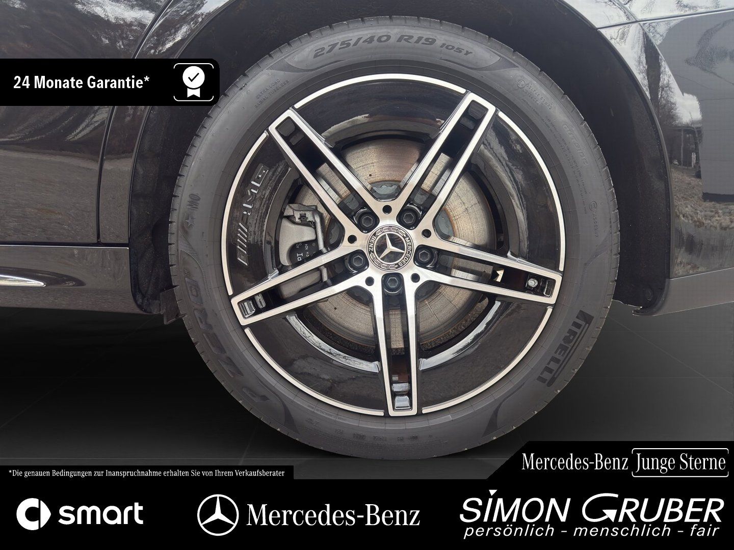 Fahrzeugabbildung Mercedes-Benz E 300 de AMG Pano Superscreen Burm4D Servolock