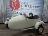 Vespa 125 Faro Basso Gespann original Beiwagen - VESPA BEIGE