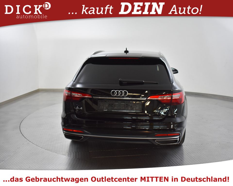 Audi A4 Av 40d Sport VIRTU+LEDER+NAVI+LED+SHZ+APS+ACC