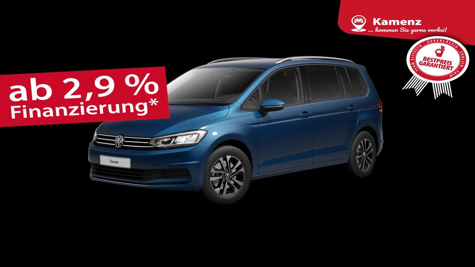 Fahrzeugabbildung Volkswagen Touran TSI United DSG LED Navi ACC PDC SH