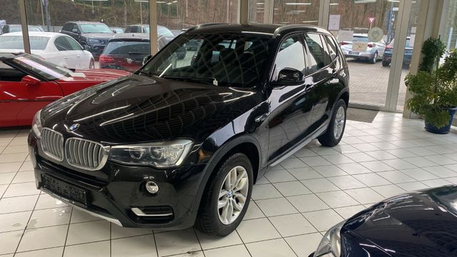 BMW X3 Baureihe X3 xDrive 20 d HuD Vollleder schwarz