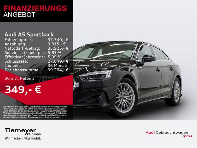 Audi A5 Sportback 40 TFSI Q LM17 KAMERA NAVI+ GRA