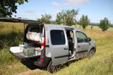 Renault Kangoo Mini Camper 1,4x1,9m Bett, ... - Renault Kangoo: 1.4