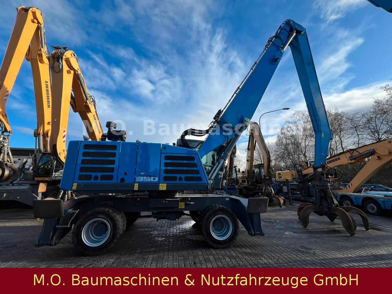 Fahrzeugabbildung Fuchs MHL 350  T4f / AC  /Polypgreifer / ZSA /Ad Blue/