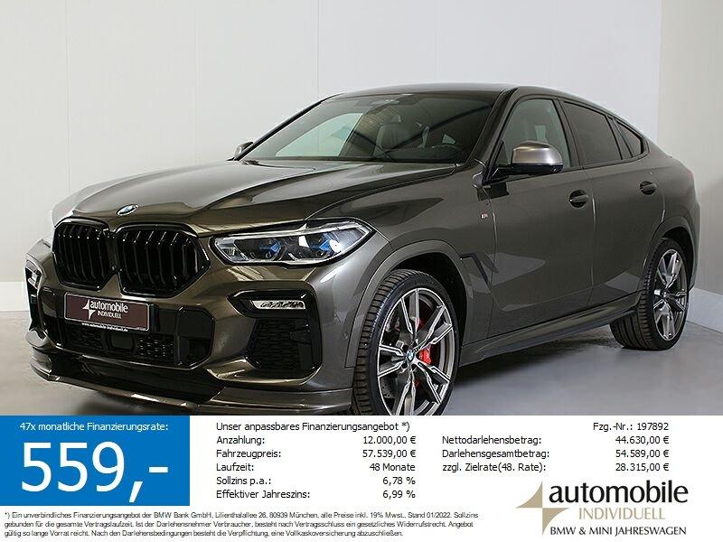 BMW X6 M50i Laser HuD IonicGlow HK ACC 22Zoll DAB 2020