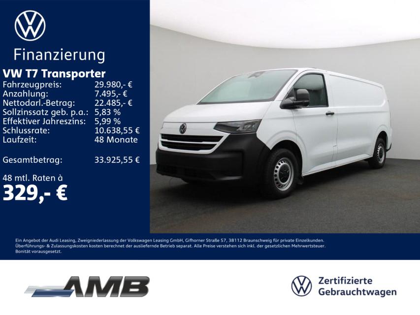 Volkswagen T7 Transporter Kasten 2.0 TDI LR Lang/06.30Garan