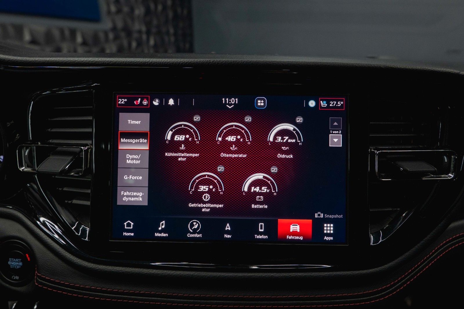 Fahrzeugabbildung Dodge Durango 5.7 V8 R/T SRT 4x4 Night-Paket Modell 22