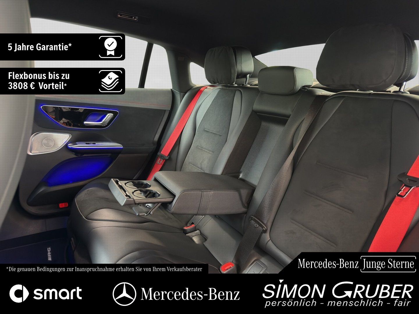 Fahrzeugabbildung Mercedes-Benz EQE 500 4M AMG Hyper Airmatic HUD Burm Mod 2025