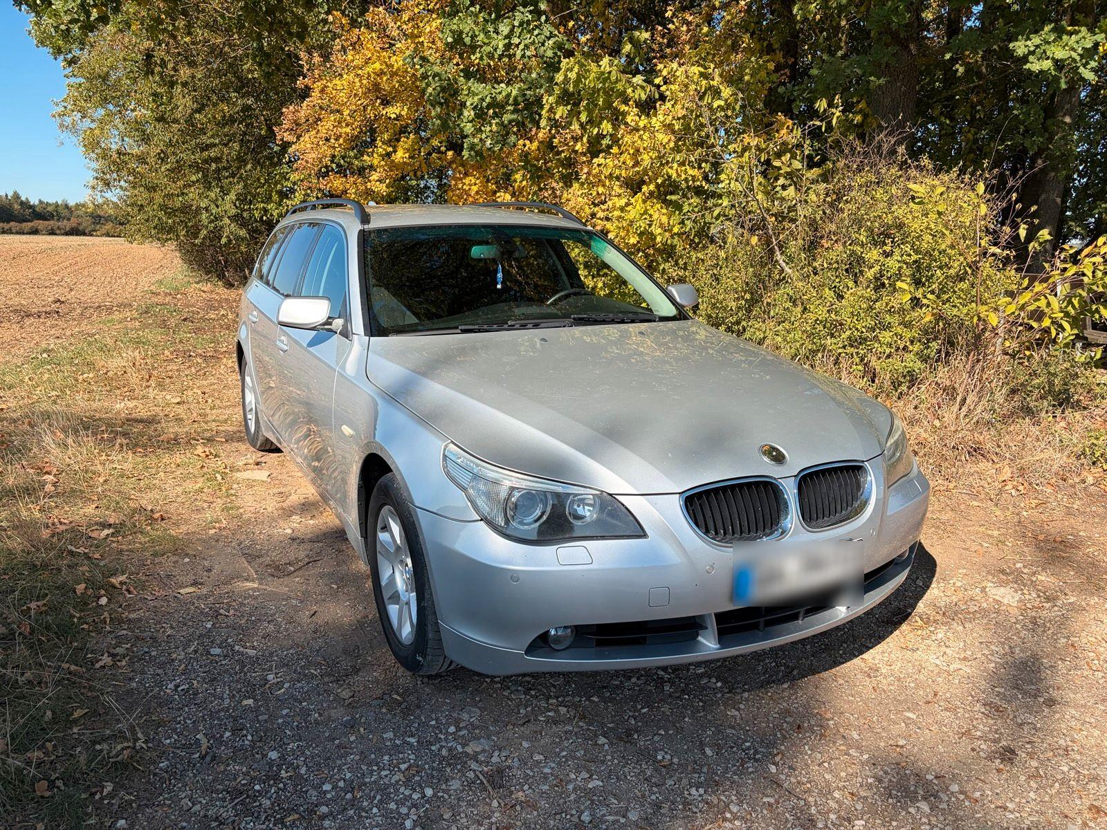 BMW 520 2006 — engine 163 HP (120kW)