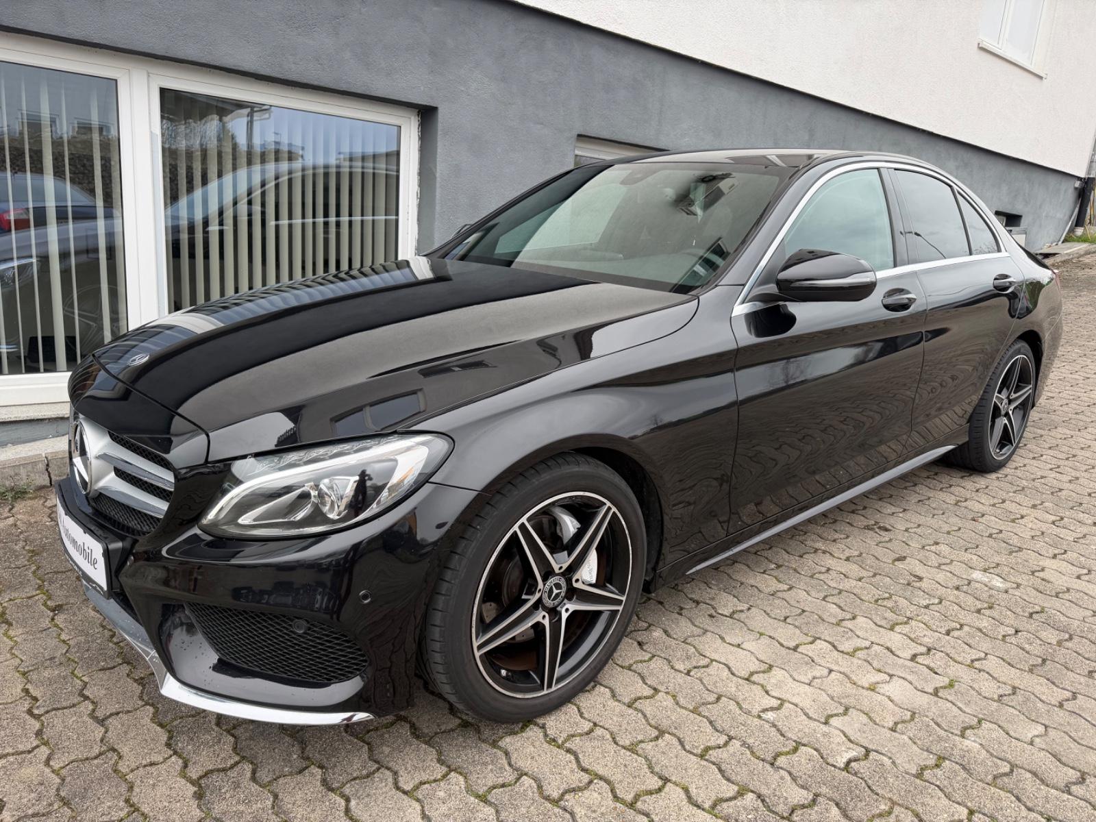 Mercedes-Benz C 180 D Limousine AMG LINE LEDER NAVI LED KAM