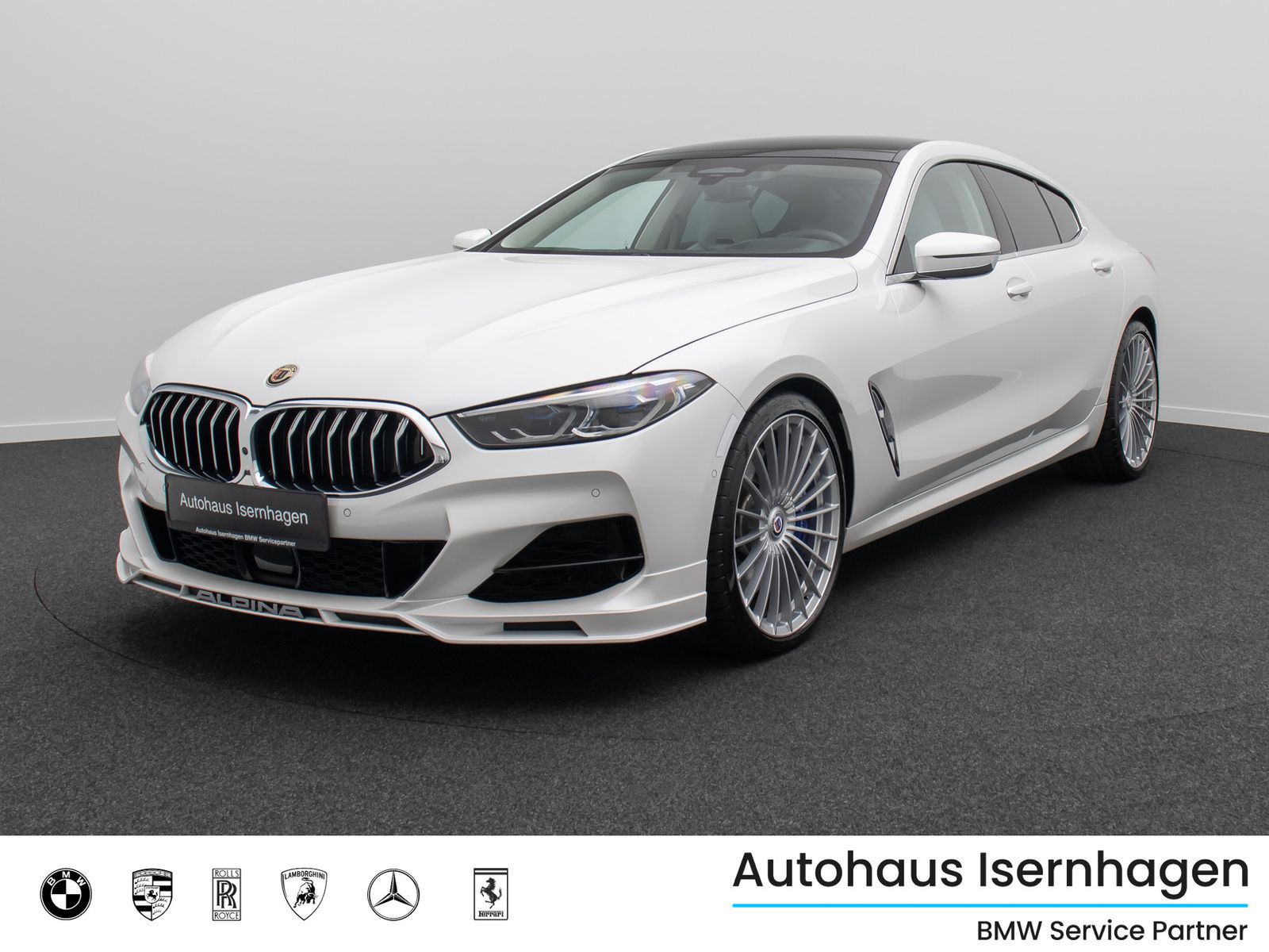 Fahrzeugabbildung ALPINA B8 SoftCl Laser B&W 360&deg;Panorama Individual Voll