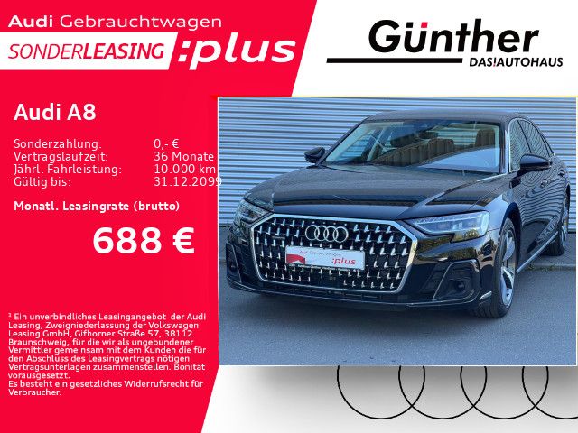 Audi A8 60 TFSIe QUATTRO Lang+INDIVIDUALKONTURSITZE+