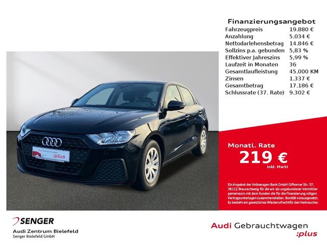 Audi A1 Sportback 25 TFSI MMI PDC Sitzheizung