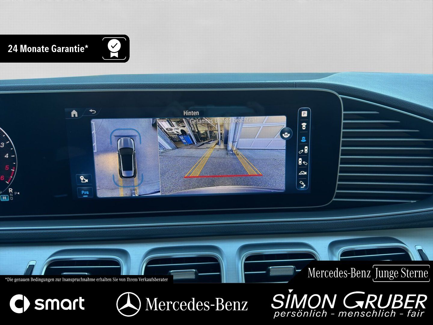 Fahrzeugabbildung Mercedes-Benz GLE 350 de 4M AMG Pano Burm Airmatic Leder AHK