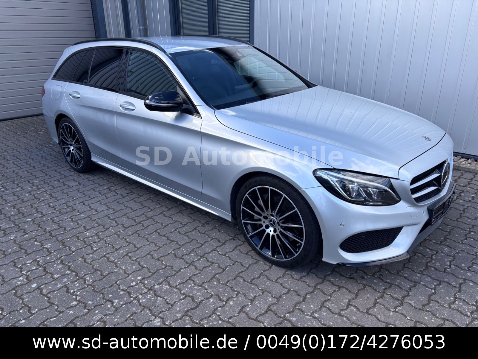 MERCEDES-BENZ C 250 T AMG-LINE LEDER+19"ZOLL+COMAND+NIGHT