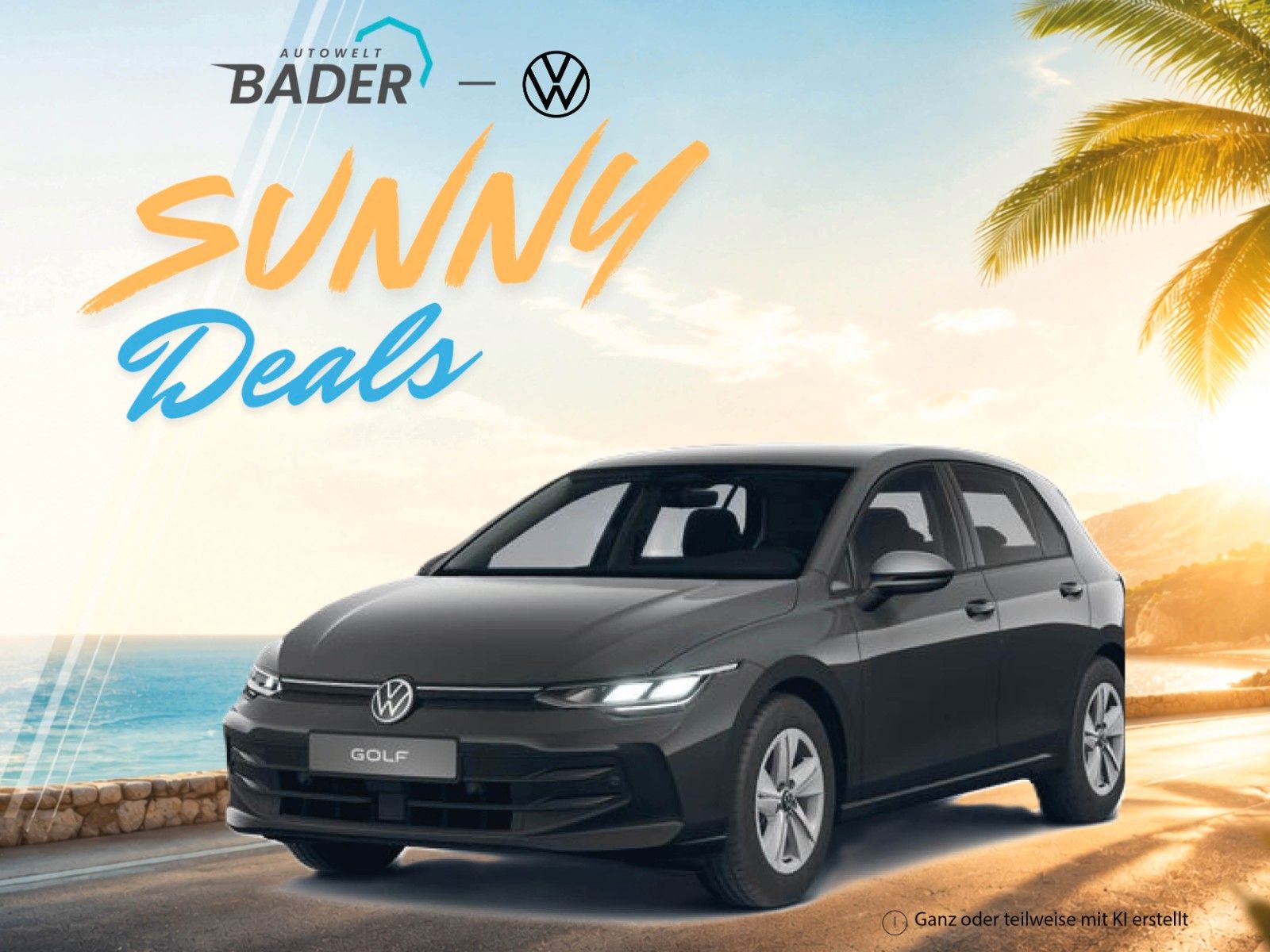 Volkswagen Golf Life "Sunny Deals" AUTOWELT-BADER!