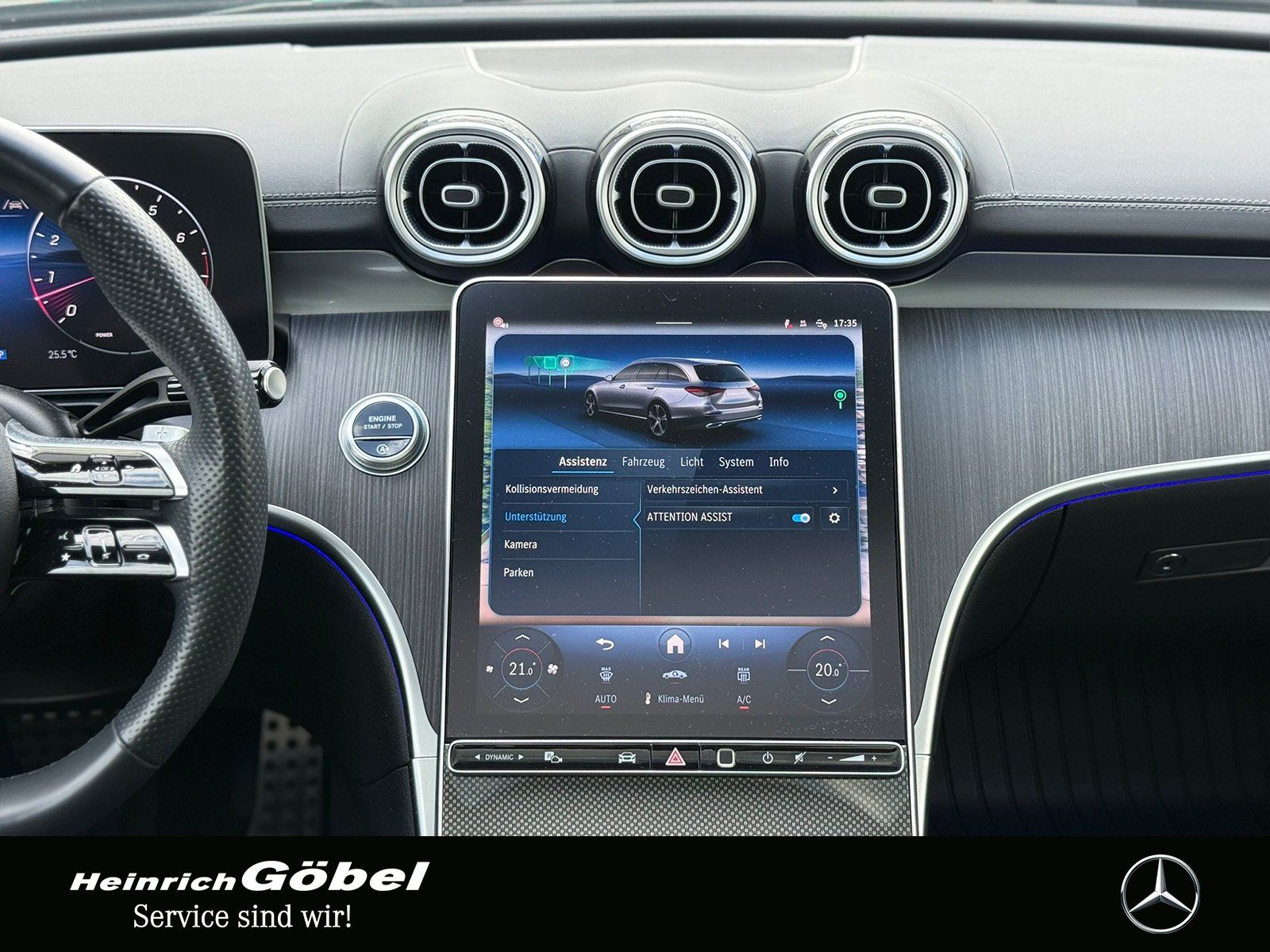 Fahrzeugabbildung Mercedes-Benz C 300 4M T AMG*AHK*SITZKLIMA*PANO*DISTRONIC*360*