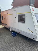 Bürstner Akzent  515 TS !! helle Möbel !! - Möbel Wohnwagen gebraucht
