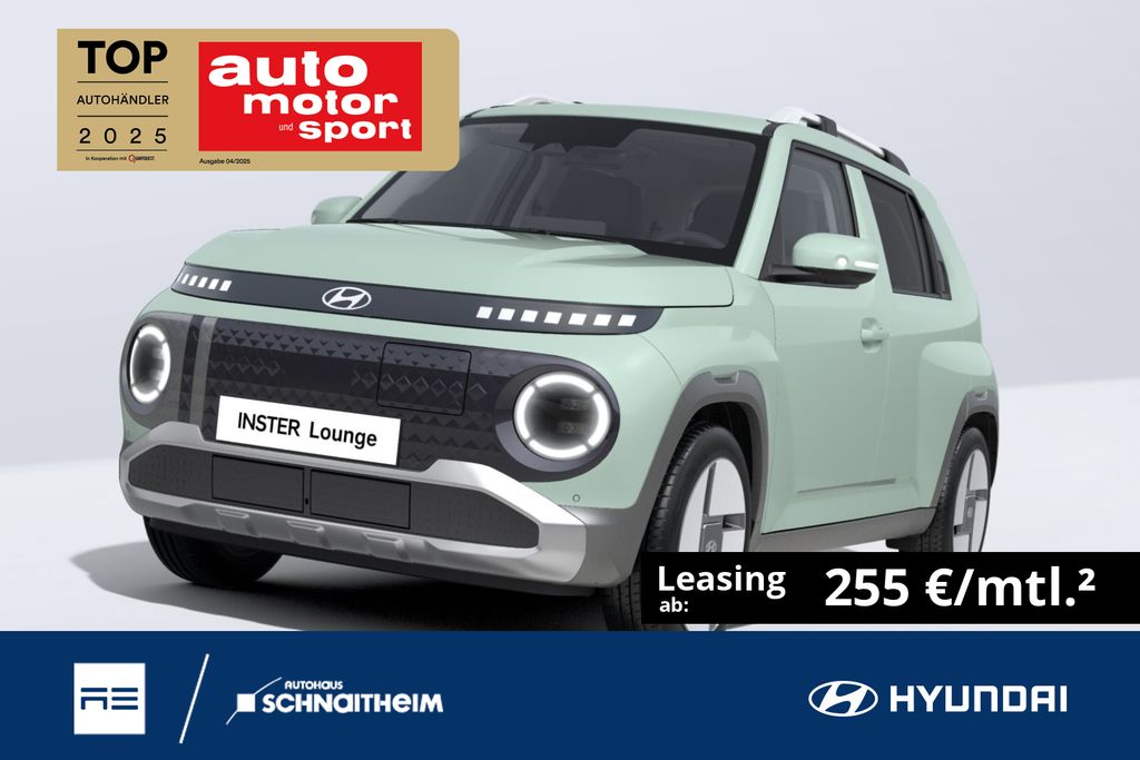 Hyundai INSTER EV Lounge 49 kWh 85kW 115 PS EV-Komfort-P