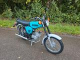 Simson S51 mit 12V Vape, KBA Papieren - SIMSON BLAU S51