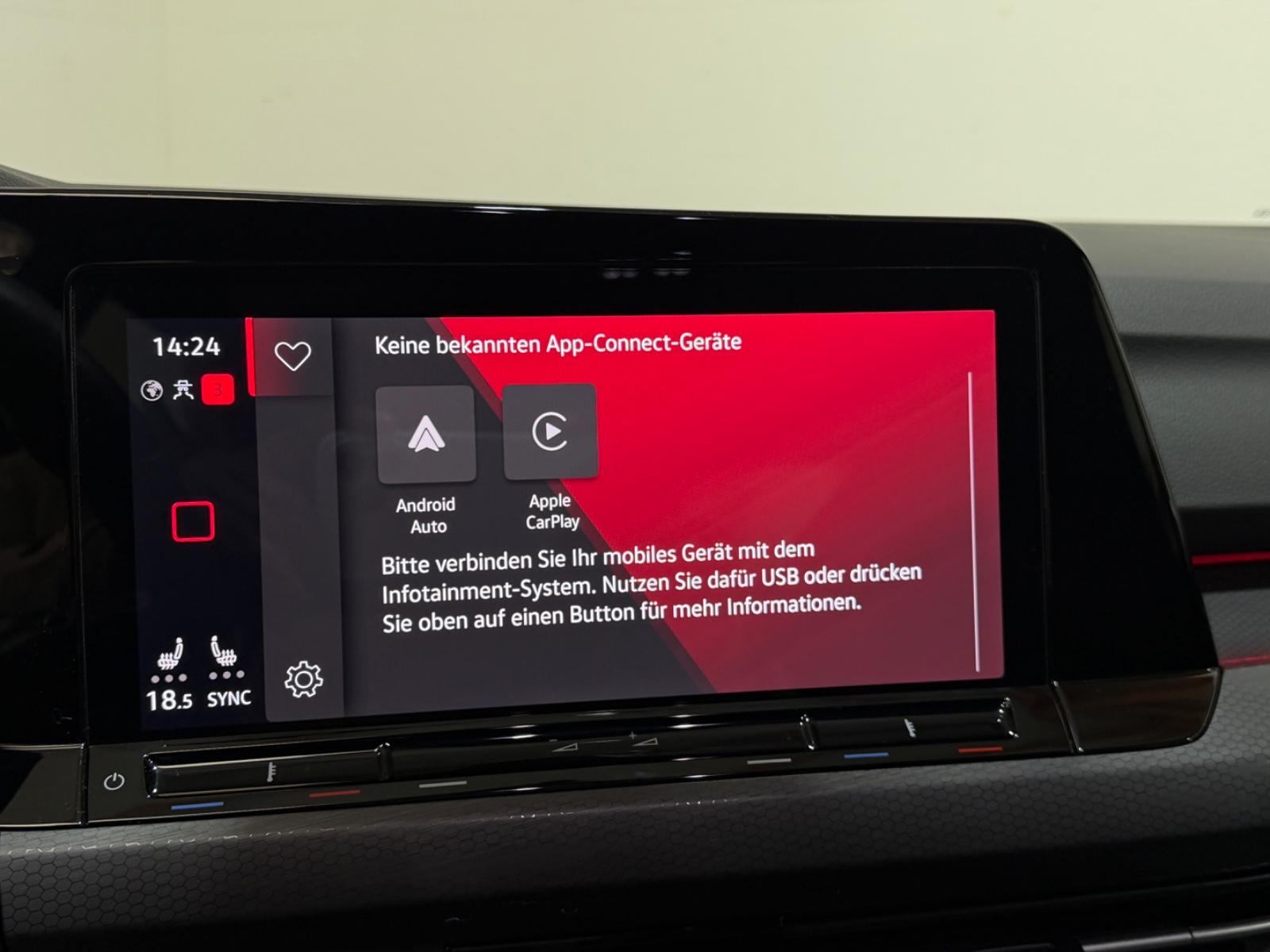 Volkswagen Golf VIII Lim. GTI/KAMERA/LED/SHZ/LHZ/CARPLAY, миниатюра 19