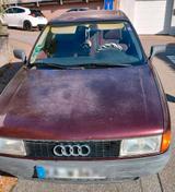 Audi 80 1.8S 90 PS, rot, TÜV bis 06/26 - Audi 80: 1.9