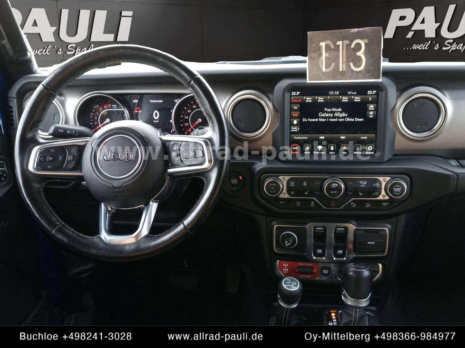 Jeep Wrangler 2.0 T-GDI Rubicon | Höher, Procomp
