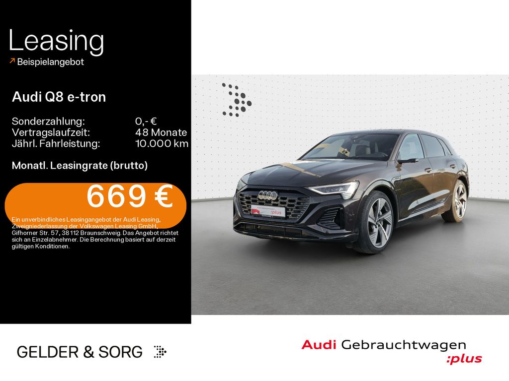 Audi Q8 e-tron 55 quattro S line AHK*Pano*Air*Matrix