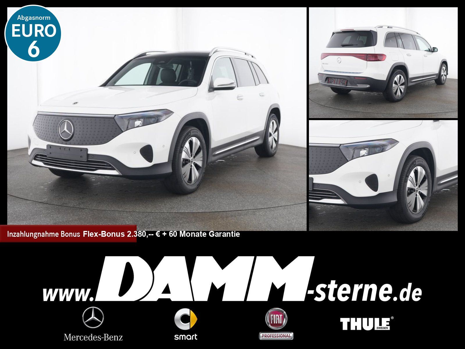 MERCEDES-BENZ EQB 250+ Progr. Adv+/7-Sitze/Pano/60 M GA + Flex