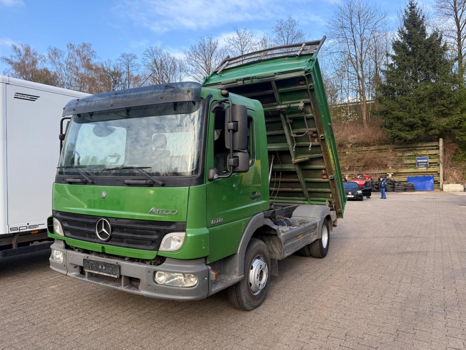 Mercedes-Benz 818 Atego Kipper Tüv 3/27 neu Top Zustand