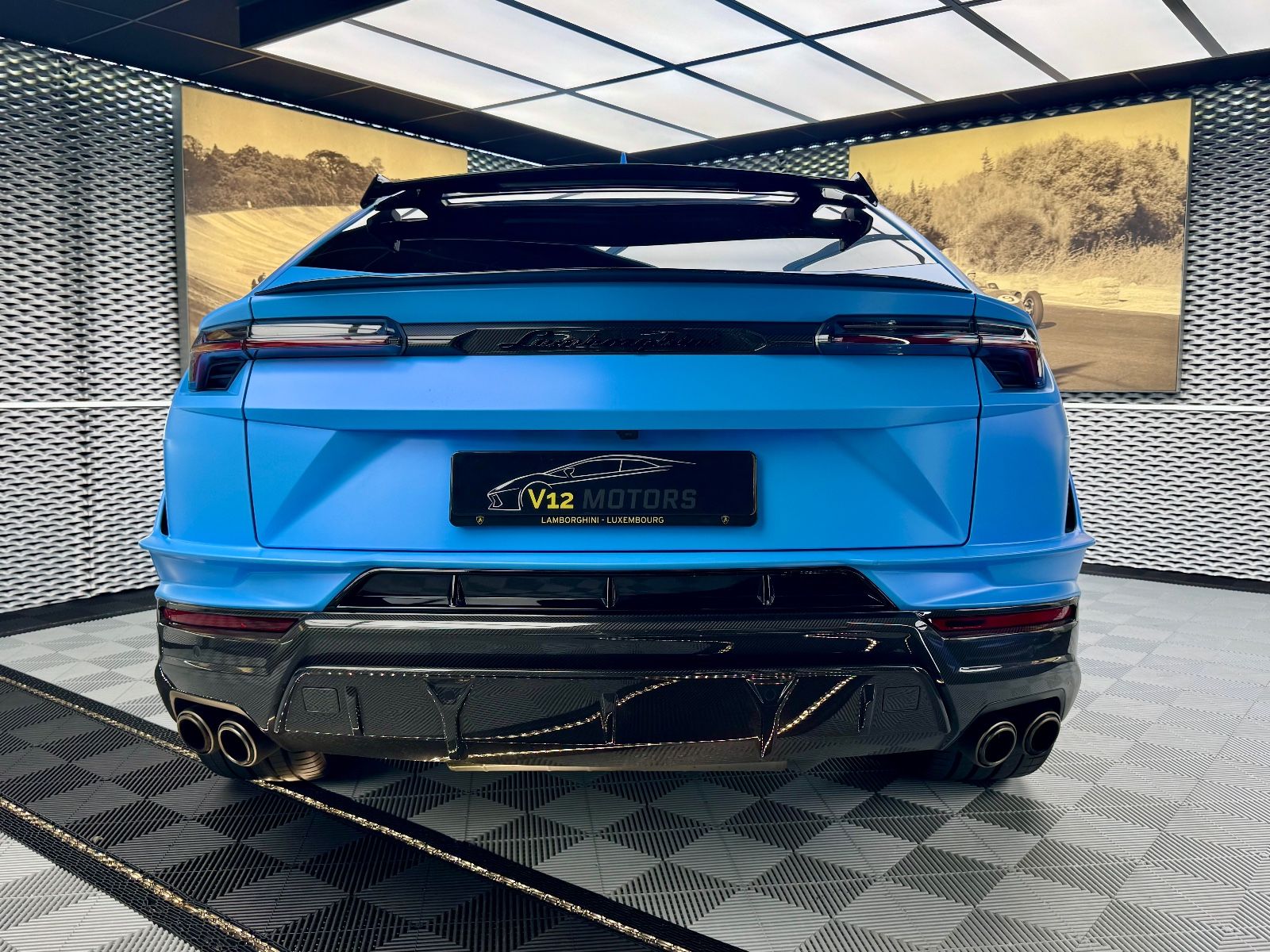Lamborghini Performante Bleu Cepheus MATT Full PPF War 2029 imagem 3