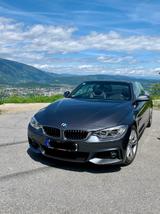 BMW 420d Cabrio M Sport - mit Diesel-Antrieb: Grau, Vollleder, Beheizbares Lenkrad