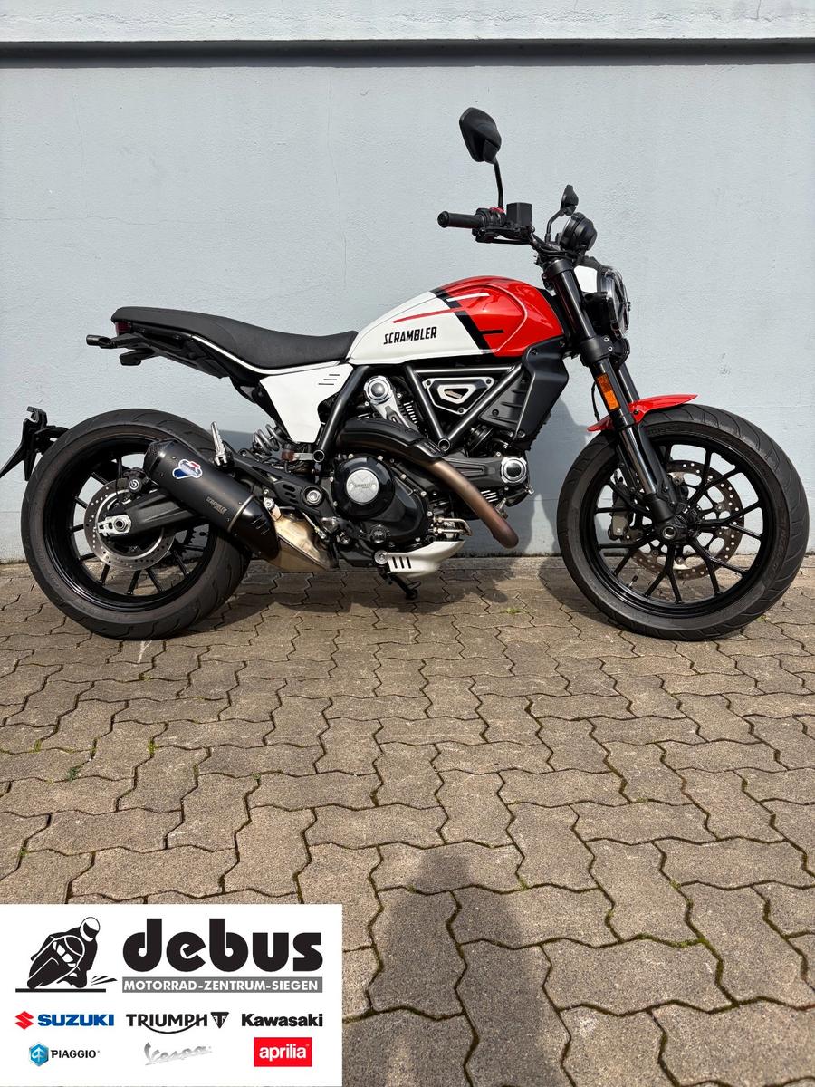 Ducati Scrambler 803 Full Throttle  1te Hand Sonderlack