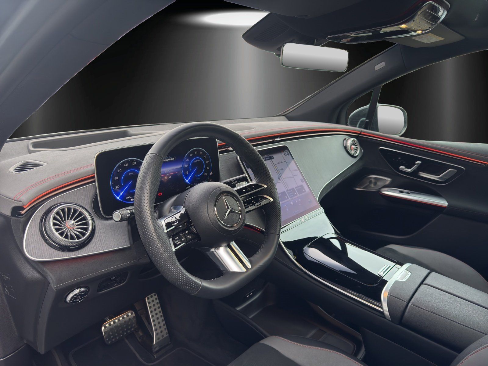 Fahrzeugabbildung Mercedes-Benz EQE350 4M SUV AMG Prem AIRMATIC Pano AHK HUD HAL