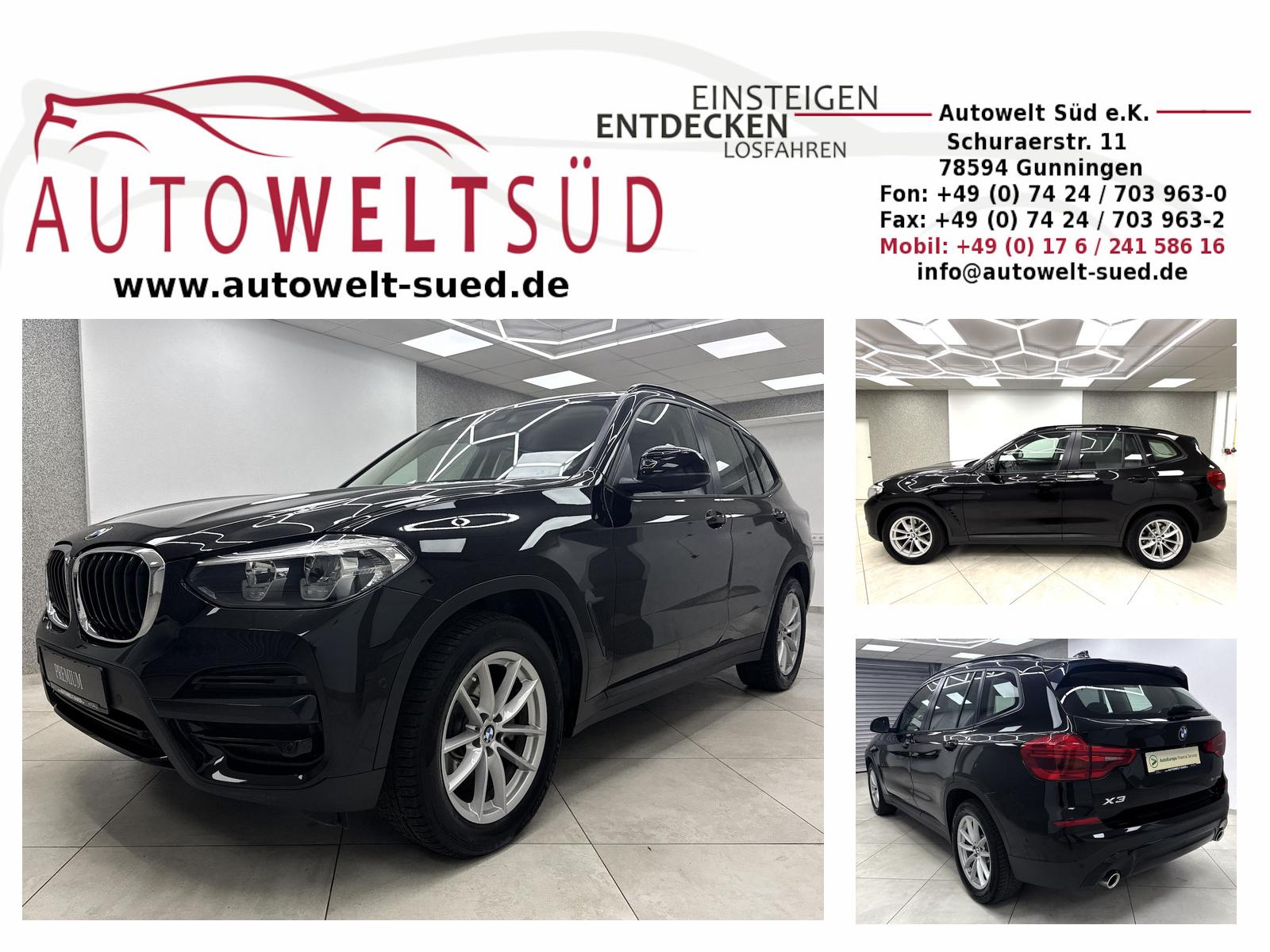 BMW X3 2.0d xDrive Panorama Navi T-Leder SHZ Tempoma