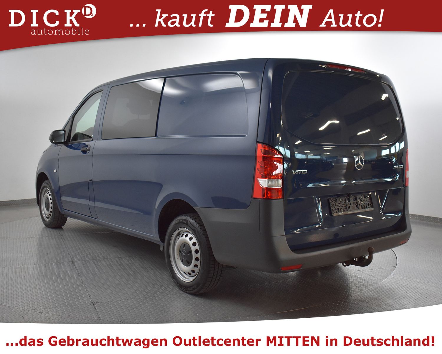 Fahrzeugabbildung Mercedes-Benz Vito Mixto 114 CDI BT Lang 4SITZE+KLIMA+TEMP+AHK