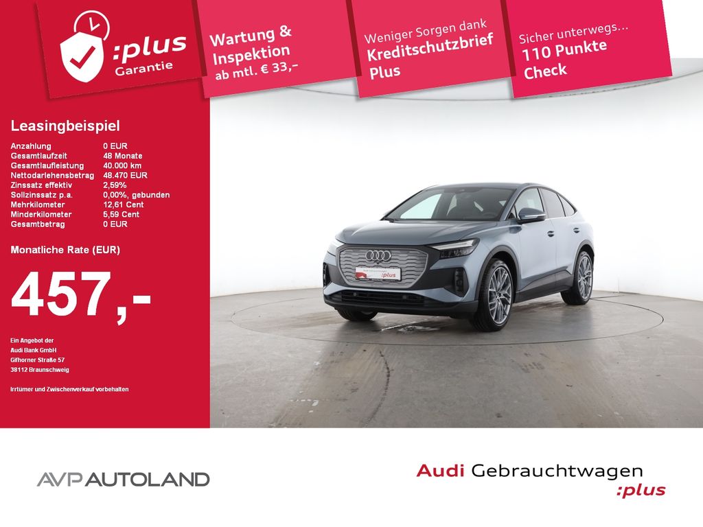 Q4 Sportback 45 e-tron S line AHK | WÄRMEPUMPE
