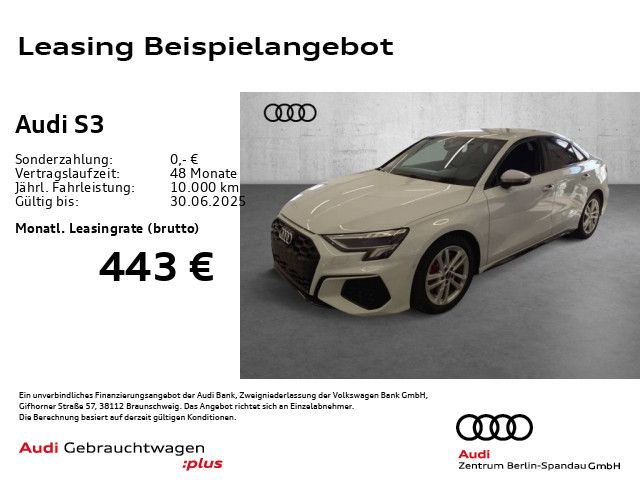AUDI S3 Lim. TFSI S tronic* NAV+*ACC*SHZ*Opt-Schwarz*