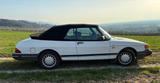 Saab 900 Cabrio, Softturbo - weiße Saab 900