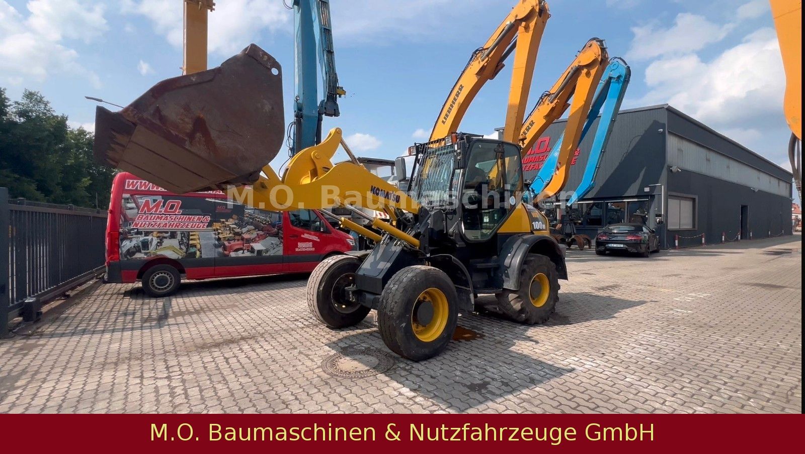 Fahrzeugabbildung Komatsu Komatsu WA100M-5/ Schnellwechsler/
