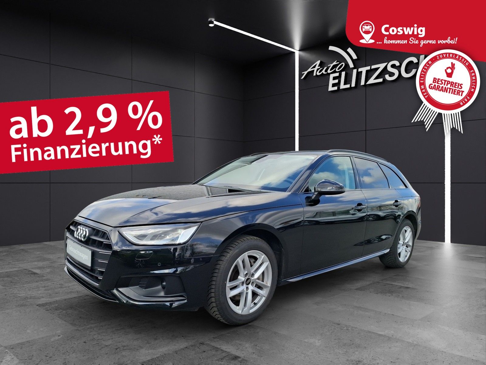 Fahrzeugabbildung Audi A4 Avant 40 TDI advanced S-tronic Navi AVC ACC R