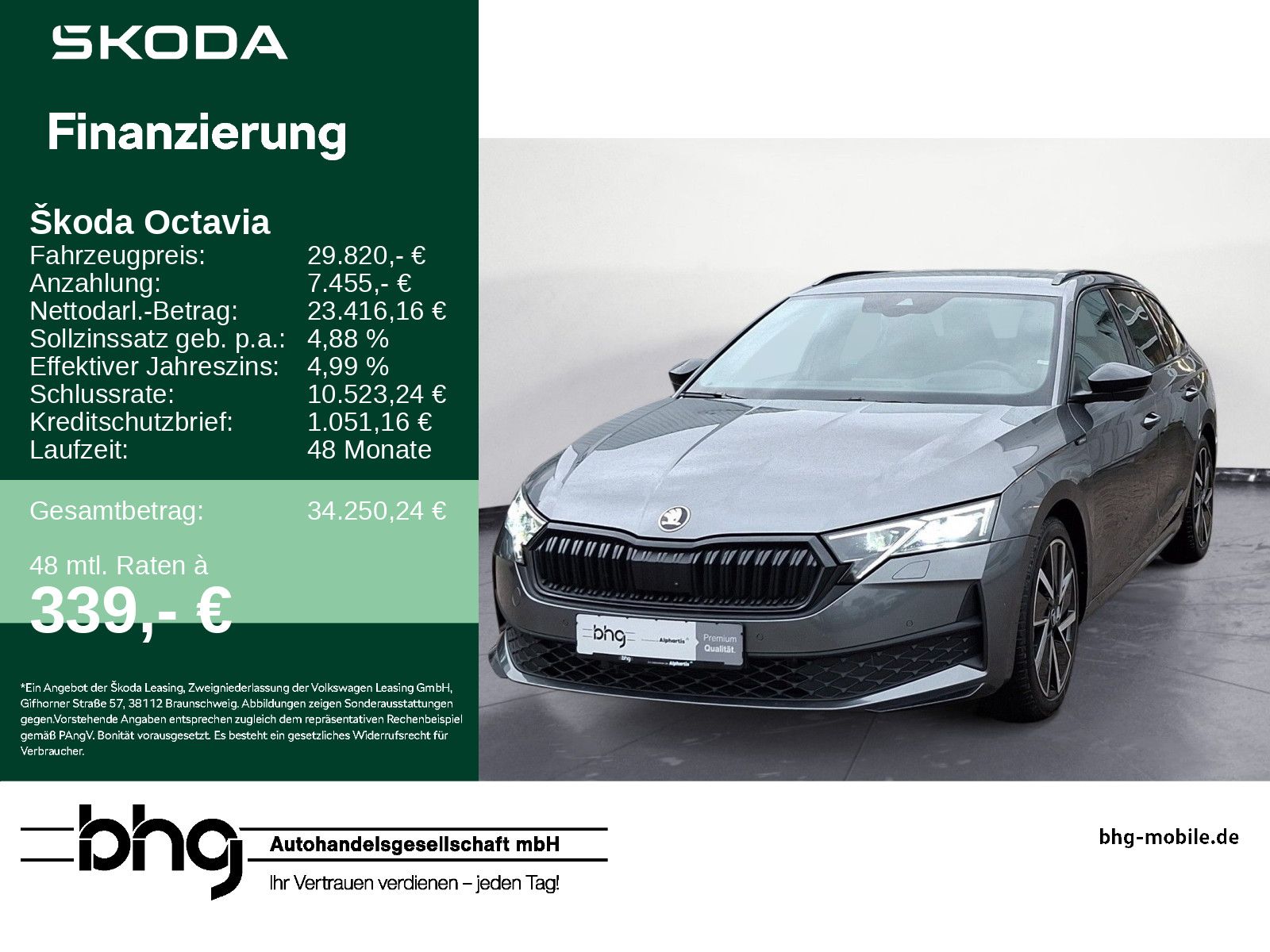 Skoda Octavia Combi 2.0 TDI DSG SPORTLINE #HEAD-UP #AR